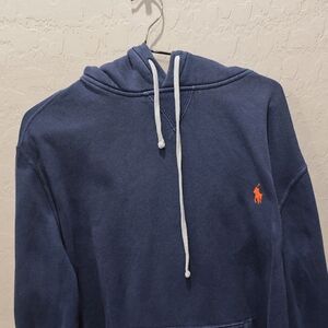 Polo by Ralph Lauren Men's Blue Hoodie